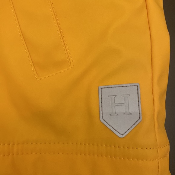 Yellow With Navy Stripe Lining Splash Jacket( new) - Picture 4 of 6